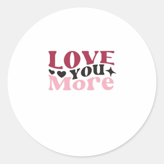 Sticker Rond Conception de détails subtils pour vous aimer dava (Devant)