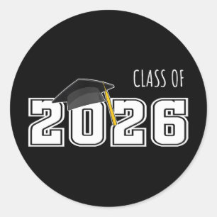 Sticker Rond Conception de fin d'études pour senior 2026 Concep
