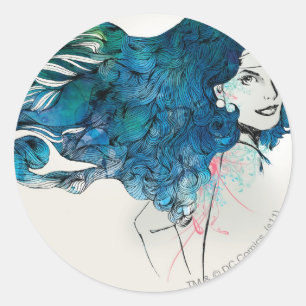 Sticker Rond Conception de la nature 5