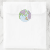 Sticker Rond Conception de la souris - (Sac)