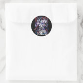 Sticker Rond Conception de performance Mens Squad The Squad (Sac)