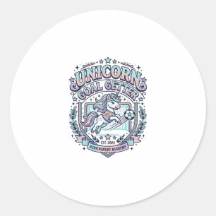 Sticker Rond Conception de tee-shirt graphique de style rétro L