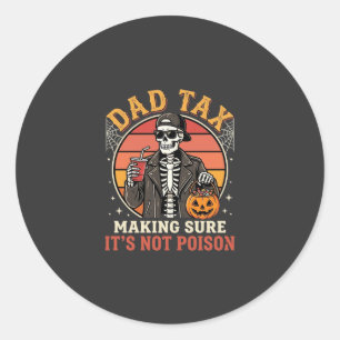 Sticker Rond Conception de vecteur de bonbons d'Halloween de sq