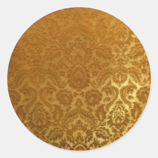 STICKER ROND CONCEPTION DE VELVET D'OR ADAPTÉE (Devant)