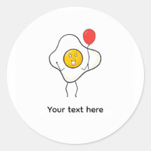 Conception d'œuf avec ballon, personnaliser, perso