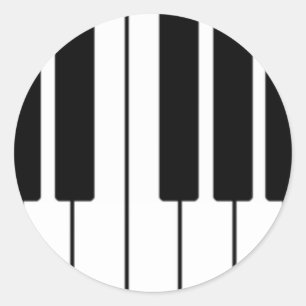 Sticker Rond Conception du clavier
