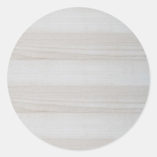 Sticker Rond Conception élégante modèle en bois vierge nature T (Devant)