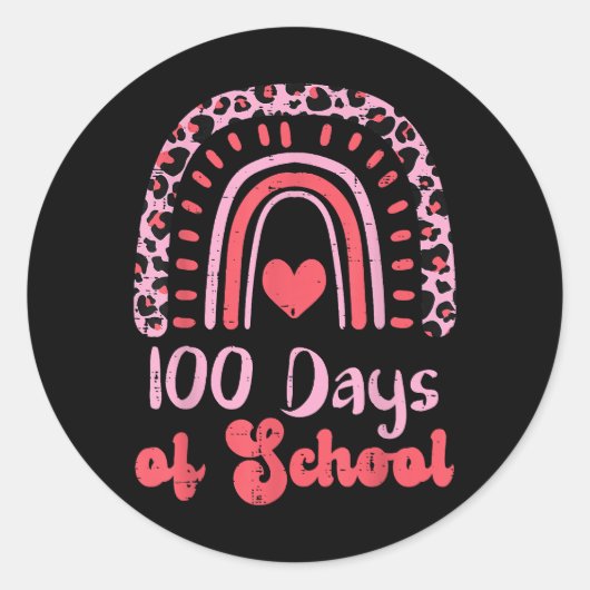 Sticker Rond Conception Heureuse Sainte-Valentin pour les homme (Devant)