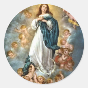 Sticker Rond Conception impeccable de Mary