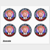 STICKER ROND CONCEPTION INTELLIGENTE RÉFUTÉE (Feuille)