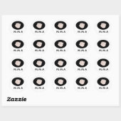 Sticker Rond Conception M M A (Feuille)