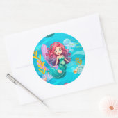 Sticker Rond Conception mystique (Enveloppe)