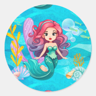 Sticker Rond Conception mystique
