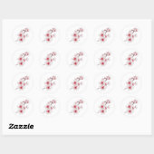 Sticker Rond Conception Okinawa Series 30 (Feuille)
