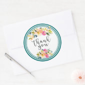 Sticker Rond Conception personnalisée pour votre maman de trava (Enveloppe)