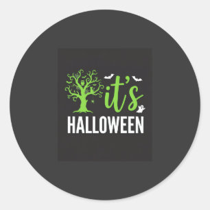Sticker Rond Conception vectorielle d'arbres de chauves-souris