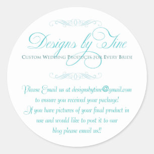 Sticker Rond Conceptions d'autocollant de dent