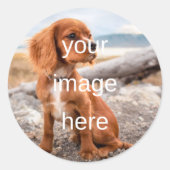 STICKER ROND CONCEVEZ VOTRE PROPRE (Devant)