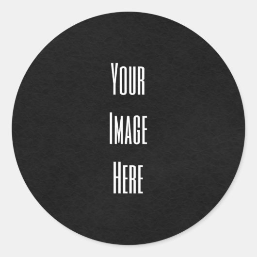 Sticker Rond Concevez votre propre (Devant)