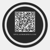 Sticker Rond Concevez votre propre (Devant)