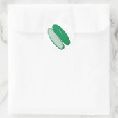 Sticker Rond concombre tranché (Sac)