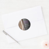 Sticker rond conçu pour cheveux (Enveloppe)