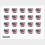 Sticker Rond Condamné Felon 2024 (Feuille)