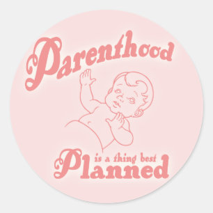 Sticker Rond Condition parentale la plus bien projetée
