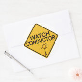 Sticker Rond Conducteur de montres (Enveloppe)