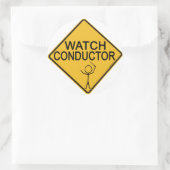 Sticker Rond Conducteur de montres (Sac)