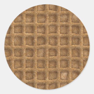 Sticker Rond Cône gaufre