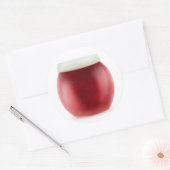 Sticker Rond Confiture de cerises (Enveloppe)