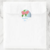 Sticker Rond Confiture de framboise (Sac)
