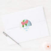 Sticker Rond Confiture de framboise (Enveloppe)