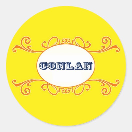 Sticker Rond Conlan (Devant)