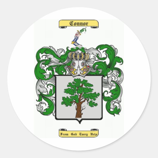 Sticker Rond connor (Devant)