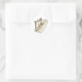 Sticker Rond conque vintage (Sac)