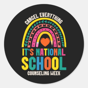 Sticker Rond Conseil Tenir Son École Nationale Conseil Nous