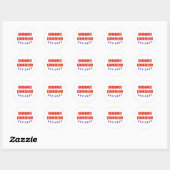 STICKER ROND CONSEILLER EN ORIENTATION RETRAITÉE (Feuille)