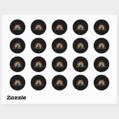 Sticker Rond Conseiller scolaire - Conseil Orientation élémenta (Feuille)