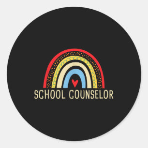 Sticker Rond Conseiller scolaire - Conseil Orientation élémenta