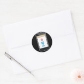 Sticker Rond Conseils pour smartphone (Enveloppe)