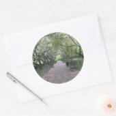 Sticker Rond Conservatory Garden Central Park NYC Photographie (Enveloppe)