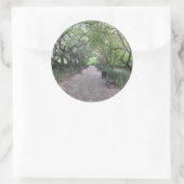 Sticker Rond Conservatory Garden Central Park NYC Photographie (Sac)