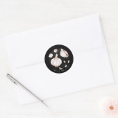 Sticker Rond Conserves | Date | Ail (Enveloppe)