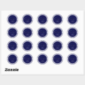 Sticker Rond Constellation de l'hémisphère Sud Piscis Austrinus (Feuille)