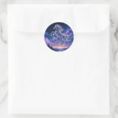 Sticker Rond Constellation du Vaillant Cheval (Sac)