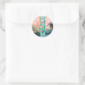 STICKER ROND CONTE DE FÉE DE RAISIN (Sac)