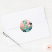 STICKER ROND CONTE DE FÉE DE RAISIN (Enveloppe)
