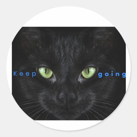 Sticker Rond Continuez (Devant)